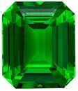 A Beauty of A Gem Octagon Cut Natural Tsavorite Loose Gemstone, 1.51 carats, 6.9 x 5.8 mm , Top Gem Material