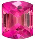 Super Fine Gem!  Pink Tourmaline Genuine Gemstone, 2.82 carats, Emerald Shape, 9.3 x 7.5 mm