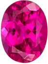 Bright & Lively Pink Tourmaline Loose Gem in Oval Cut, 8.1 x 6.1 mm, Vivid Hot Pink, 1.33 carats