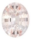 Certified Gem Peach Sapphire Loose Gemstone, 1.66 carats in Oval Cut, 8.23 x 6.57 x 3.91 mm With a GIA Certificate