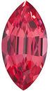 Chatham Lab Padparadscha Sapphire Marquise Cut in Grade GEM
