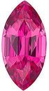 Chatham Lab Pink Sapphire Marquise Cut in Grade GEM