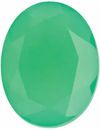 Chrysoprase Oval Faceted in Grade AAA