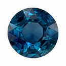 Deal on Blue Green Sapphire Unheated Gem, 4.98 carats Round Cut in 10.35 x 6.25 mm size in Very Fine Blue Green Color With GIA Certificate