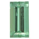 Deal on Green Tourmaline Gemstone in Baguette Cut, 4.14 carats, 12.566.97 mm Displays Pure Green Color