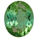 Deal on Green Blue Tourmaline Gemstone in Oval Cut, 5.21 carats, 12.14 x 10.16 mm Displays Rich Green-Blue Color