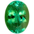 Deal on Blue Green Tourmaline Gemstone in Oval Cut, 6.89 carats, 13.68 x 10.77 mm Displays Vivid Blue-Green Color