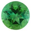 Deal on Green Tourmaline Gemstone in Round Cut, 4.82 carats, 11.08 x 10.98 mm Displays Vivid Green Color