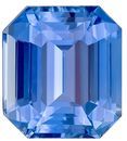Deal on Blue Sapphire Emerald Shaped Gem, No Heat with GIA Cert, 2.03 carats, 7.26 x 6.55 x 4.29 mm - Low Price
