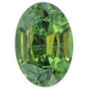 Deal on Demantoid Garnet Gemstone in Oval Cut, 1.76 carats, 8.55 x 6.17 mm Displays Pure Green Color
