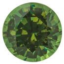 Deal on Demantoid Garnet Gemstone in Round Cut, 1.58 carats, 6.96 x 6.83 mm Displays Pure Green Color