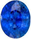 Deal on GIA Certified Genuine Blue Sapphire Gem in Oval Cut, 10.7 x 8.4 mm in Gorgeous Medium Rich Blue, 4.1 carats