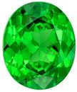 Deal on Tsavorite Green Garnet Gemstone, 1.78 Carats, Oval Shape, 8.7 x 7.1mm, Excellent Grass Green Color