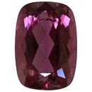 Deal on Rhodolite Garnet Gemstone in Antique Cushion Cut, 7.63 carats, 13.39 x 9.75 mm Displays Vivid Red-Purple Color