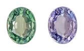 Deal on Total Color Change Alexandrite Gemstone, 1.07 Carats, Oval Shape, 6.83 x 5.31 x 3.29 mm, Stunning Total Color Change Color with GIA Cert