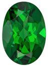 Impressive Gem  Green Tsavorite Genuine Gemstone, 0.62 carats, Oval Shape, 6.3 x 4.4 mm