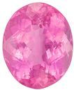 Engagement Stone Pink Tourmaline Gemstone, 4.8 carats, Oval Cut, 11.6 x 9.4 mm Size, AfricaGems Certified