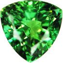 Loose Genuine Exceptional Color in Trillion Genuine Minty Green Tourmaline, 11.7mm, 5.93 carats