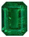 Faceted Vibrant Emerald Gemstone, Emerald Cut, 5.73 carats, 11.78 x 8.96 x 7.12 mm , GIA Certified - A Beauty of A Gem