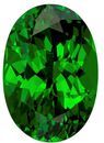 Faceted Vivid Tsavorite Gemstone, Oval Cut, 1.04 carats, 7.1 x 4.9 mm , AfricaGems Certified - Truly Stunning