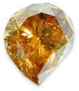 Fancy Deep Brownish Yellow Diamond 0.94 carats