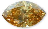 Fancy Orangy Brownish Yellow 1.01 carats
