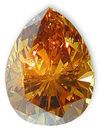 Fancy Slightly Orangish Brownish Yellow Diamond 0.55 carats