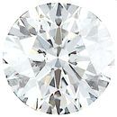 Genuine Diamonds in Round Cut GH Color - SI2 Clarity