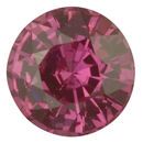 Genuine Purple Sapphire Gemstone in Round Cut, 0.94 carats, 5.97 x 5.94 x 3.55 mm Displays Vivid Purple Color