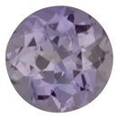 Genuine Untreated Purple Sapphire Gemstone in Round Cut, 2.08 carats, 7.58 x 7.49 x 4.86 mm Displays Pure Blue-Purple Color - AGL Cert