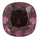 Genuine Rhodolite Garnet Gemstone in Antique Cushion Cut, 2.22 carats, 7.31 x 7.21 mm Displays Vivid Purple Color