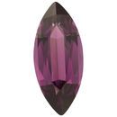 Genuine Rhodolite Garnet Gemstone in Marquise Cut, 4.23 carats, 16.62 x 7.24 mm Displays Rich Purple Color