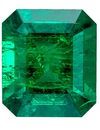 Gorgeous Gem Green Emerald Loose Gemstone, 0.47 carats in Emerald Cut, 5.2 x 4.5mm, Must See Gemstone