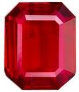 Serious Gem Ruby, 4.12 carats Emerald Cut in 10.32 x 8.47 x 3.84 mm size in Beautiful Red Color With AfricaGems Certificate