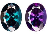 Natural Gem Color Change Alexandrite Loose Gemstone, 1.17 carats in Oval Cut, 7.68 x 5.74 x 3.8 mm, Gubelin Certificate