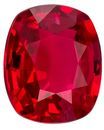 Super Great Buy on  Cushion Cut Beautiful Ruby Gemstone, 0.75 carats, 5.9 x 4.9 mm , Top Gem Material