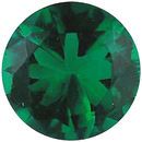 Imitation Emerald Round Cut Stones