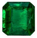 Impressive Emerald Gemstone 0.35 carats, Emerald Cut, 4.5 mm, with AfricaGems Certificate