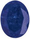Faceted Lapis Oval Cut in Grade AAA