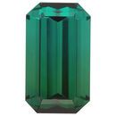 Loose Blue Green Tourmaline Gemstone in Octagon Cut, 7.04 carats, 15.41 x 8.87 mm Displays Vivid Blue-Green Color
