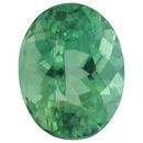 Loose Blue Green Tourmaline Gemstone in Oval Cut, 2.42 carats, 9.18 x 7.34 mm Displays Rich Blue-Green Color