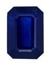 Loose Blue Sapphire Gemstone, Emerald Cut, 0.98 carats, 6.1 x 4.1 mm , AfricaGems Certified - Truly Stunning