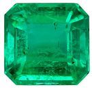 Loose Vibrant Emerald Gemstone, Emerald Cut, 3.34 carats, 9 x 8.7 mm , AfricaGems Certified - A Low Price