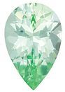 Loose Green Tourmaline Gemstone, Pear Cut, 2.52 carats, 11.7 x 7.7 mm , AfricaGems Certified - A Fine Gem