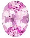 Loose Pink Sapphire Gemstone, Oval Cut, 3.99 carats, 11.98 x 8.78 x 4.93 mm , GIA Certified - A Unique Beauty