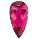 Loose Pink Tourmaline Gemstone, Pear Cut, 5.45 carats, 18.1 x 9.2 mm , AfricaGems Certified - A Great Buy