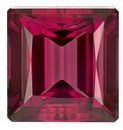 Loose Rich Rhodolite Gemstone, Square Cut, 4.68 carats, 8.7 x 8.4 mm , AfricaGems Certified - A Wonderful Find!
