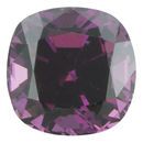 Loose Rhodolite Garnet Gemstone in Cushion Cut, 2.19 carats, 7.07 x 7.05 mm Displays Vivid Purple Color