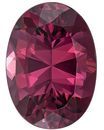Loose Stone Rhodolite Garnet Oval Shaped Gemstone, 4.26 carats, 11.6 x 8.3mm - Low Price