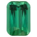 Low Price Blue Green Tourmaline Gemstone in Antique Cushion Cut, 2.39 carats, 10.23 x 7.12 mm Displays Vivid Blue-Green Color